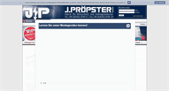Desktop Screenshot of proepster.de